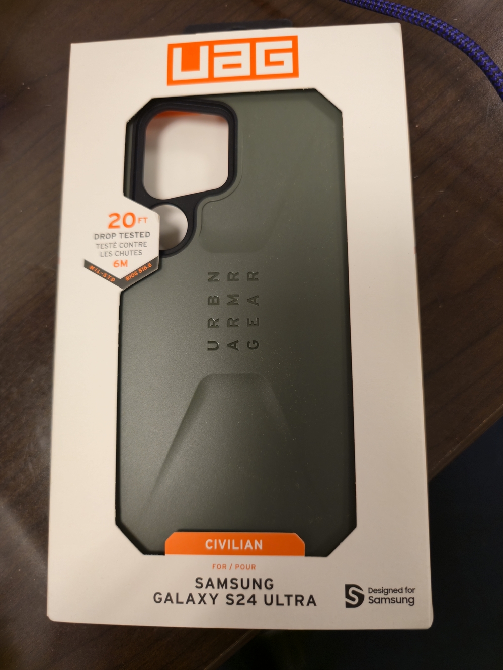 UAG  Civilian Case for Samsung Galaxy S24 Ultra - Olive Green